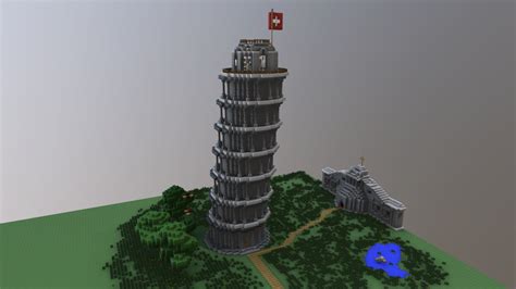 Krivi toranj u Pizi by Obsidian - 3D model by eIgralište (@eigraliste ...