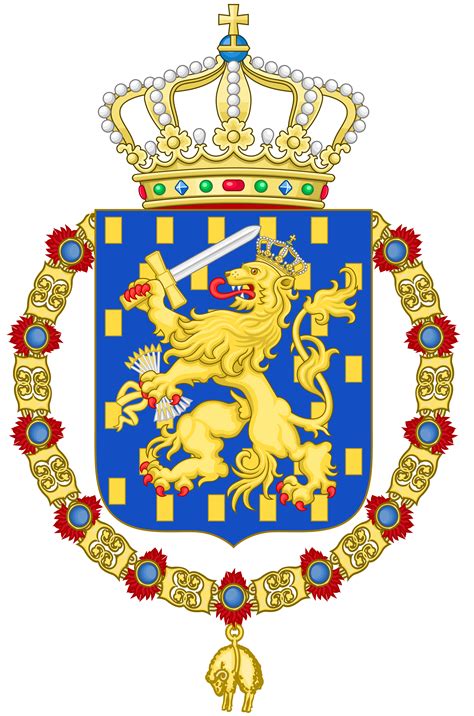 Royal Coat Of Arms Of The Netherlands Order Of The Golden Fleece