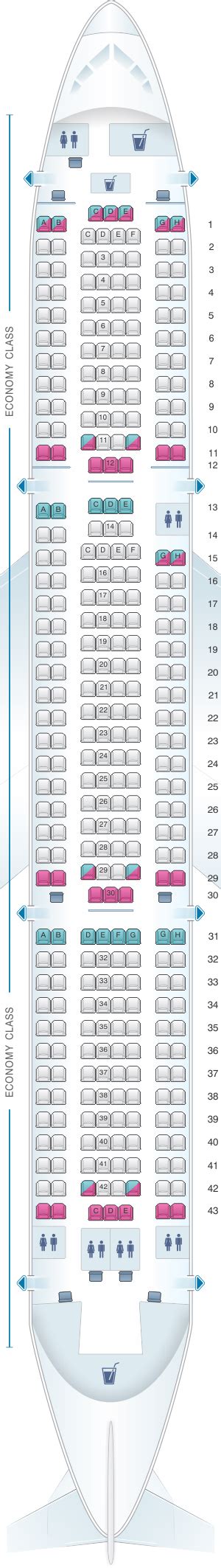 Seat Map Thomas Cook Airlines Boeing B Seatmaestro