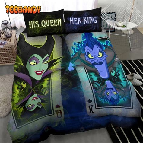 Maleficent Hades Bedding Set Maleficent Hades Her King His Queen