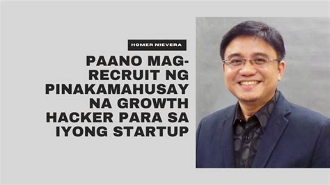 Paano Mag Recruit Ng Pinakamahusay Na Growth Hacker Para Sa Iyong Startup