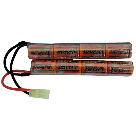 9 6V 1600mAH Ni MH Butterfly Nunchuck Airsoft Battery Gorilla Surplus