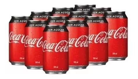 Coca Cola Zero Lata 350ml Pack 12 Unidades S Açucar à venda em