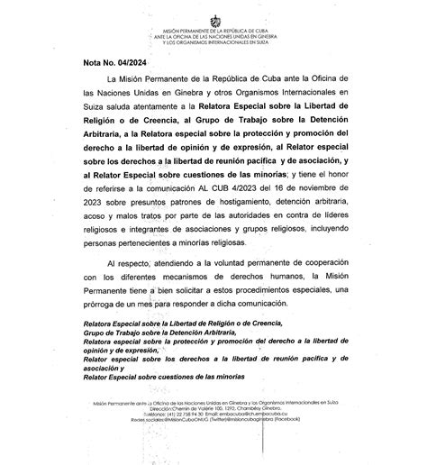 La CIDH envió al régimen de Miguel Díaz Canel un estudio legal del