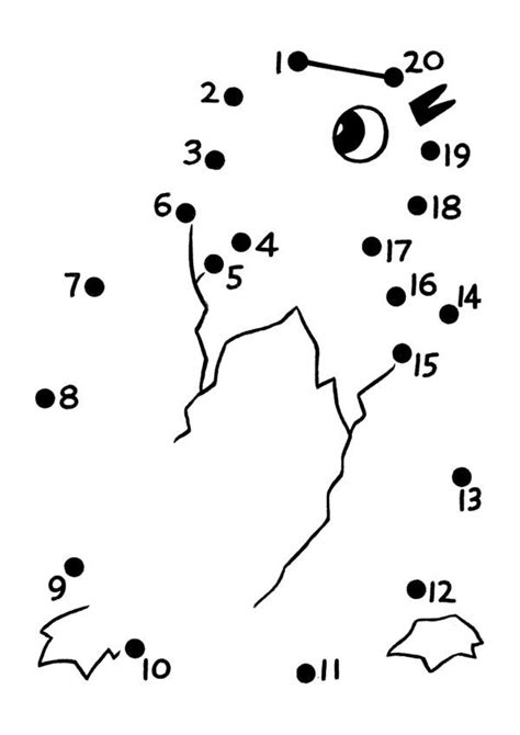 Unisci I Puntini Facili Da 1 A 10 E Da 1 A 20 Da Stampare
