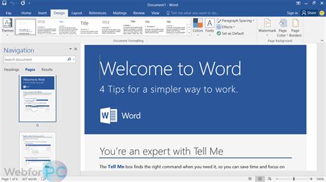 Microsoft Word Latest 160 Free Download Webforpc