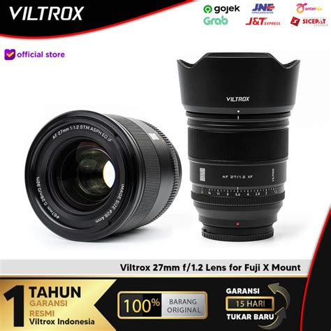 Viltrox Mm F Lens For Fuji X Mount Garansi Resmi Viltrox