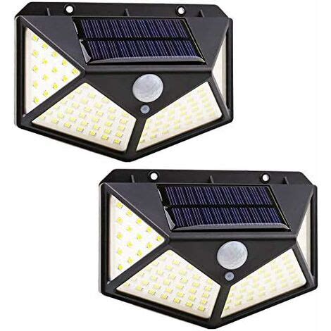 Minkurow Luz Solar Para Exteriores Luces Led Solares Para