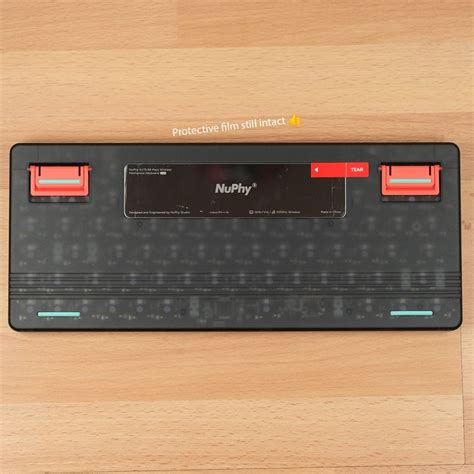 NuPhy Air75 V2 Low Profile Mechanical Keyboard Wisteria Hot Swappable RGB USB C Bluetooth