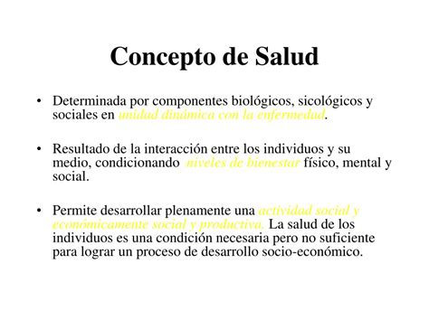 Ppt Concepto De Salud Enfermedad Powerpoint Presentation Free