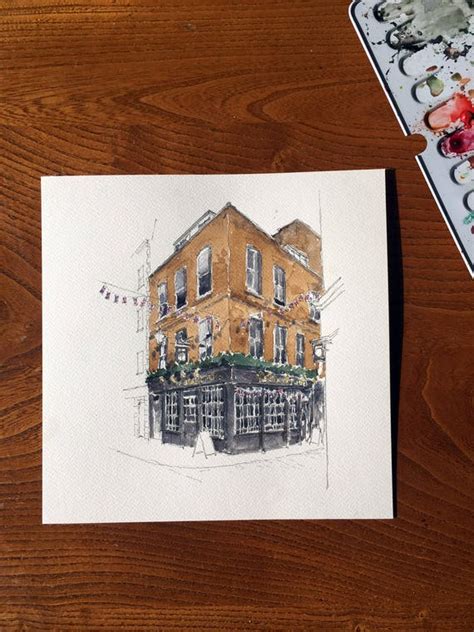 Pub Life Charming Watercolours Of Londons Best Pubs Ye Old