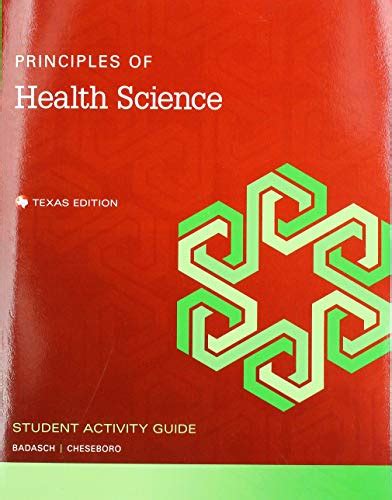 Student Activity Guide For Principles Of Health Science Student Edition