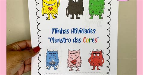 Atividade Monstro Das Cores Para Imprimir RETOEDU