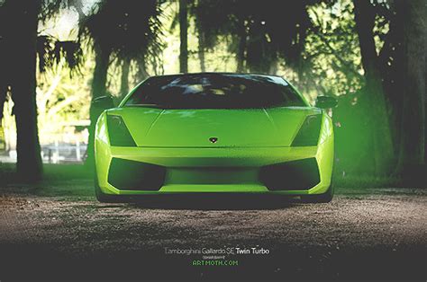 Hd-Car wallpapers: lamborghini gallardo green