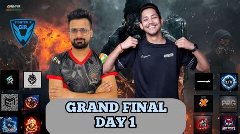 Gr Fighters Grand Final Day 1 Free Fire Tournament Live Youtube