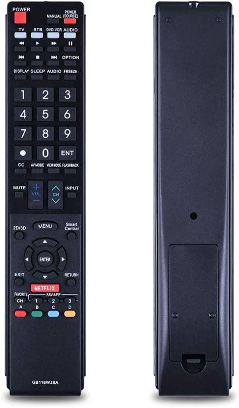 Amazon.com: PZL New GB118WJSA Remote Control for Sharp AQUOS ...