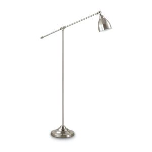 Ideal Lux Newton Vloerlamp Metaal E Zwart Lampenbaas