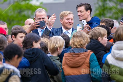 AMSTERDAM STAATSBEZOEK JOHAN CRUYFF FOUNDATION Dutch Press Photo Agency