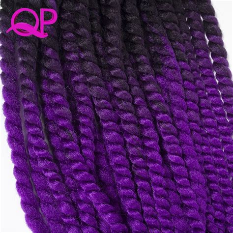 Qp Hair Strands Inch Ombre Jumpy Wand Curl Crochet Braids Roots