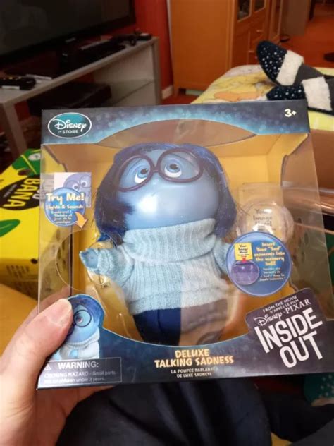 Disney Pixar Inside Out Disney Store Deluxe Figure Sadness £34 99 Picclick Uk