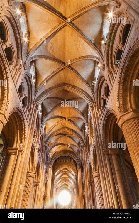 Durham cathedral interior hi-res stock photography and images - Alamy