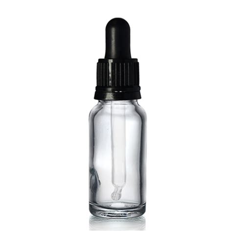 Ml Clear Glass Dropper Bottle With Glass Pipette Ideon Co Uk