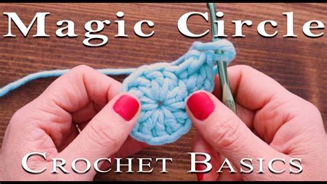 Crochet Magic Circle Magic Loop Easy And Slow Lesson On Crocheting