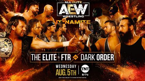 Aew Dynamite Results For August 5 2020 12 Man Tag Team Match Jon Moxley Vs Darby Allin And More