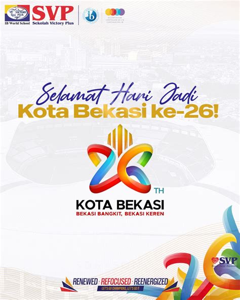 Selamat Hari Ulang Tahun Kota Bekasi Ke Terus Bertumbuh Dan