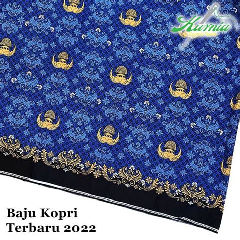 Jual Kain Batik Seragam Korpri Terbaru Produk Sekar Bengawan Bahan