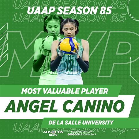 ABS CBN News On Twitter History Made By Angel Canino The La Salle