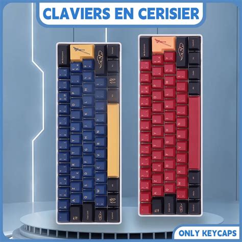 Ensemble Complet De Touches De Clavier M Canique Gbrosbt Disposition