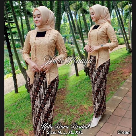 Jual Kutubaru Brokat Harga Promo Baju Kebaya Brokat Setelan Kutubaru