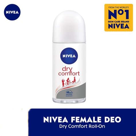 Jual Nivea Deodorant Roll On Men Women Brightening Black White