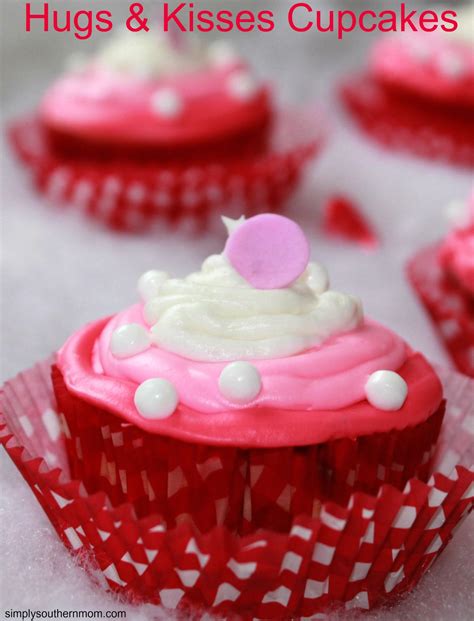 Easy Valentines Day Hugs And Kisses Cupcakes Recipe Simply Southern Mom