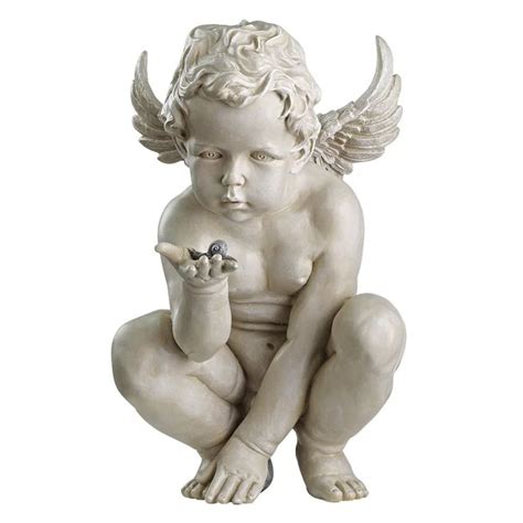 Life S Mysteries Cherub Statue Statue Angel Sculpture Cherub