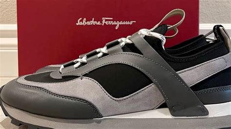 SALVATORE FERRAGAMO INDY SNEAKERS Nero YouTube