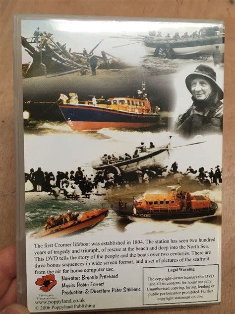 The Cromer Lifeboats Rnli Years Uk Dvd Henry Blogg George