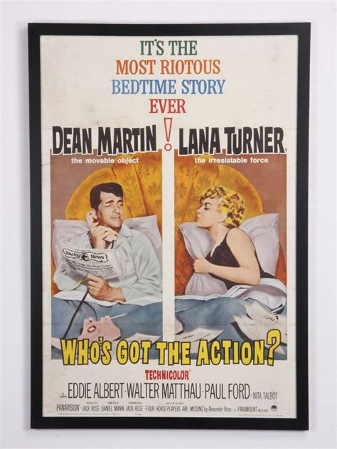 76 4 Dean Martin Framed Vintage Movie Posters Lot 76