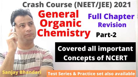 Crash Course Neetjee 2021 General Organic Chemistry Goc Part 2