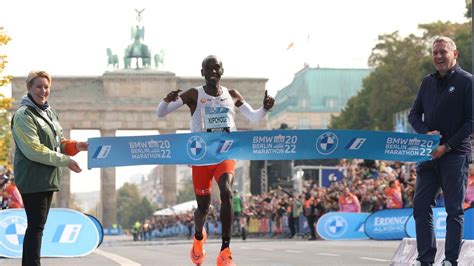 2022 Berlin Marathon Eliud Kipchoge Breaks The World Record