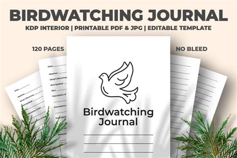 Birdwatching Journal KDP Interior