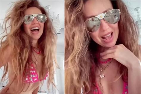 La Envidia Les Corroe Ella Solo Brilla Video Viral De Thal A En Diminuto Bikini Divide A Sus