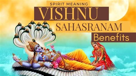 Benefits Of Chanting Vishnu Sahasranama Stotram How To Chant Vishnu