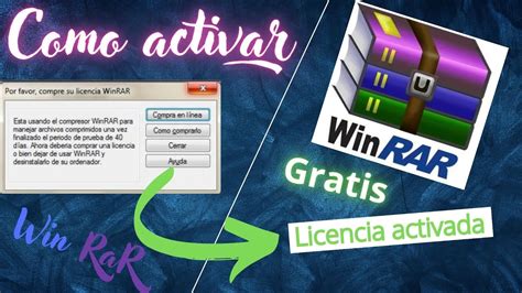 Como Tener Licencia De Winrar Gratis En Pocos Pasos YouTube