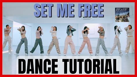 Twice Set Me Free Dance Practice Mirrored Tutorial Slowed Youtube