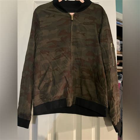 Sanctuary Jackets Coats Euc Sanctuary Jacket Camo Large Poshmark