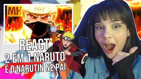 React Em Tipo Narutin Rap Do Naruto O S Timo Hokage