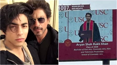 Shah Rukh Khans Son Aryan Khan Graduates From USC Photo From The