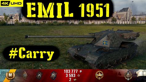 World Of Tanks Emil 1951 Replay 7 Kills 5 7k Dmg Patch 1 6 1 Youtube